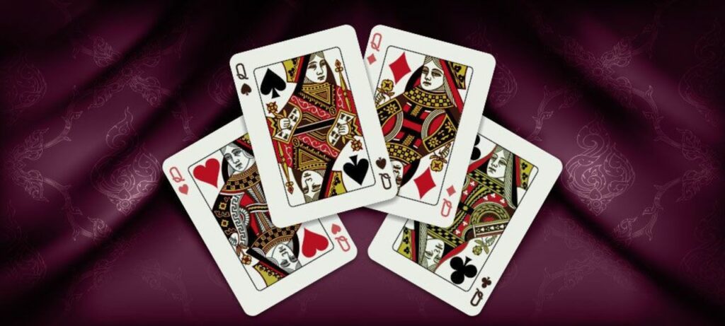 Ντάμες φιγούρες της τράπουλας